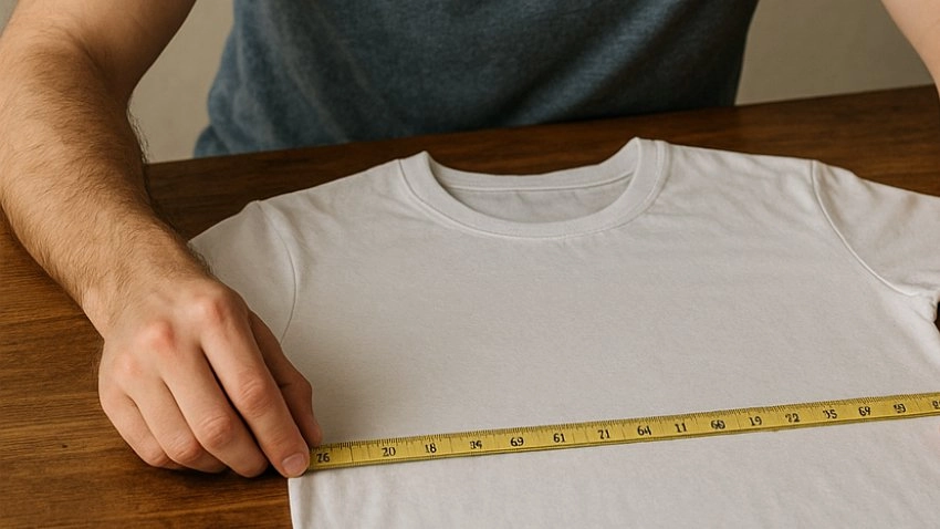 Sai quanto è importante prendere le misure della tshirt, prima dell'acquisto?